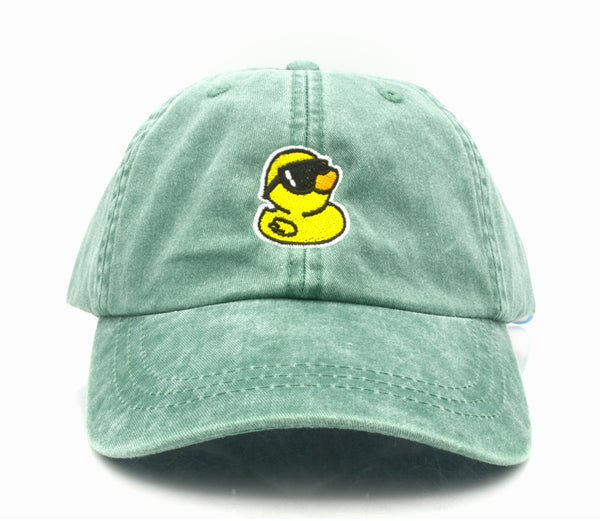 Rubber Duck with glasses Unisex baseball cap
