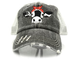 Cow Bandana Heifer Trucker Hat