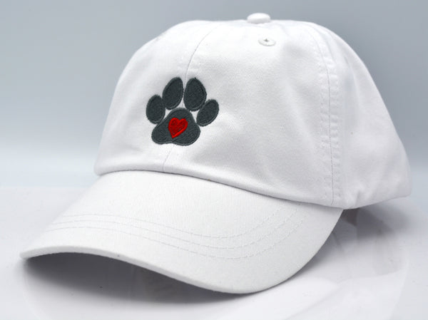 Heart in Dog Paw Hat