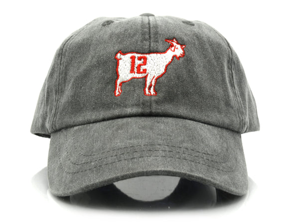 Goat 12 Tom Brady Hat