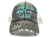 Jeep Hair Don't Care Classic Edition Trucker Hat