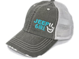 Mini Peace Wave Jeep Girl Trucker Hat