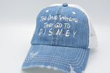 The One Where They Go To Disney Friends Trucker Hat