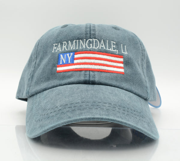 Farmingdale, LI logo hats