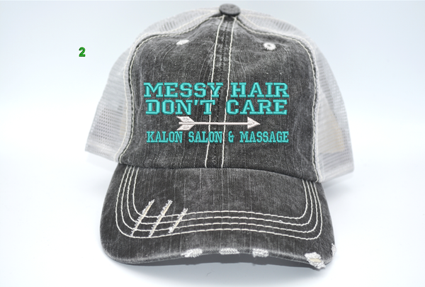 Messy hair don't care  Kalon Salon & Massage