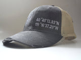 Coordinate Compass Structured Trucker Hat