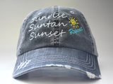 Sunrise Suntan Sunset Repeat Trucker Hat