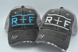 Rodan and Fields (R+F with Bars) Trucker Hat
