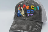 Pride Rainbow Rosie The Riveter Trucker Hat