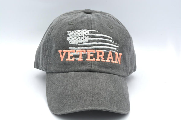 US Flag Veteran Hat