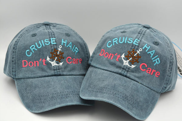 Cruise Hair Don't Care Hat (with Anchor)