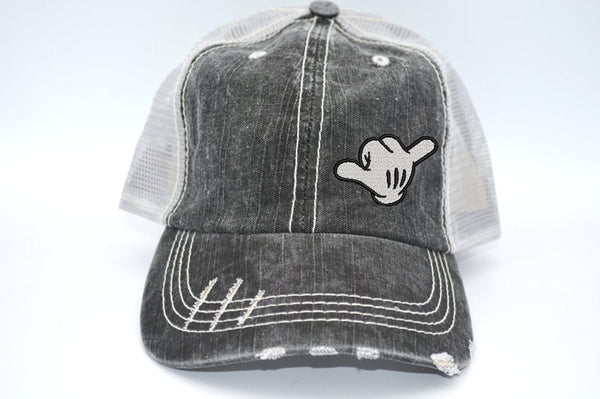 Shaka Mickey Hand Trucker Hat