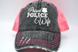 Proud Police Wife Trucker Hat
