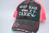 Boat Hair Don't Care Trucker Hat