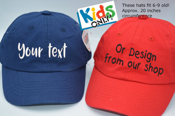 CUSTOM  Embroidered  KIDS  baseball Cap Hat Personalized  Embroidered Cap Mickey mouse hat Disney trip Vacation Disney World